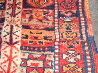 ANTIQUE KURDISH RUG HAND KNOTTED 1910
Size: 183x122- cm / 72.0x48.0 -inches
                      