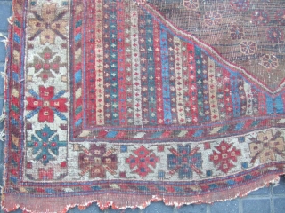 Antique Gorgeous Persian Afshar Rug Size:163x122-cm /64.1x48.0-inches
it made by hand with wool on wool. It have a beautiful  colors with  patterns .          ...