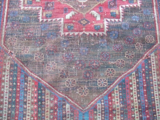 Antique Gorgeous Persian Afshar Rug Size:163x122-cm /64.1x48.0-inches
it made by hand with wool on wool. It have a beautiful  colors with  patterns .          ...