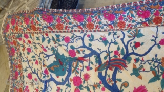 Textile India or Persian ? Size:266x213-cm 
                          