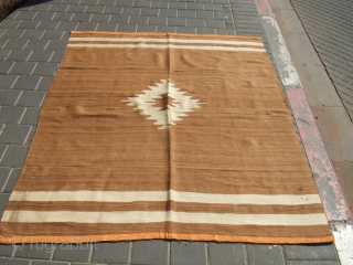 TURKISH KILIM  Size: 170x140-cm / 66.9x55.1-inches
Price:490$ or Best Offer                       