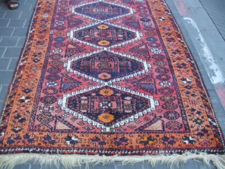 Turkish Yuruk rug,wool, Eastern Turkey, Kurdish weaving,early 20thC ,The rug in very good condition size:335x140-cm/ 131.8x55.1-inches 
Price:999$ 0r Best Offer Good luck to all 
        