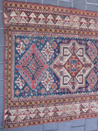 caucasian antiqe rug size:256x113-cm please ask                           