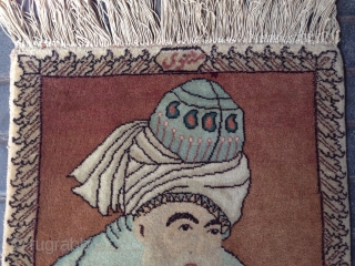  Small Persian Tabriz size:58x45-cm please ask                          