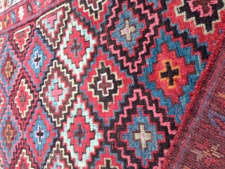  Kurdish rug  size: 205x116-cm ask                          