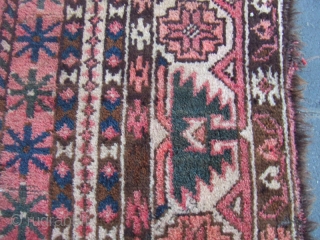 fragment beshir prayer rug size:160x82-cm/ 62.9x32.2-inches
                           