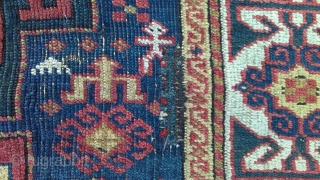 Caucasian rug The size is: 190x111-cm / 74.8x43.7-inches Ask about this 
Email for more info and pics                