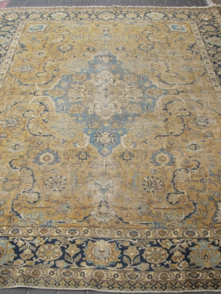 tabriz rug size: 380x283-cm ask                            