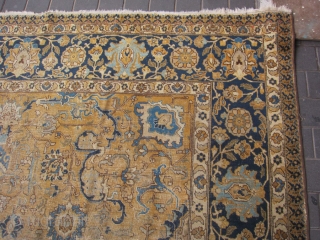 tabriz rug size: 380x283-cm ask                            