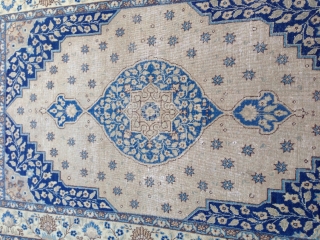 Tabriz rug size:195x128-cm ask                             