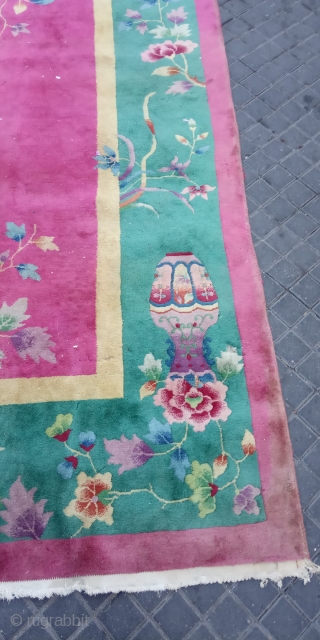 Chinese art Deco carpet size:350x260-cm ask                           