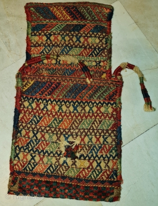 Antique Sanjabi salt bag.

                             