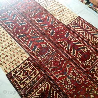 Fine quality Torkaman tentBand 

Circa 1900 

Size: 1430x40 CM

P.O.R                        