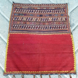 fine top quality antique Qashqaee sumak bag face 

perfect condition, circa1920

size:115x66 cm

P.O.R                     