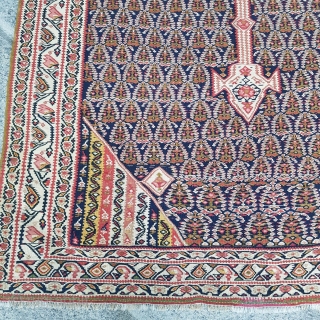 fine Antique Bijar kilim

pure wool , excellent condition.

210x124cm

P.o.R                         