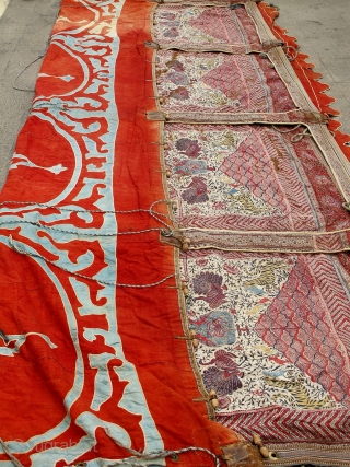 Magnificent late 19th century Persian Qalamkar Tent part

exceptional and very interesting 


470x250cm

P.O.R
                     