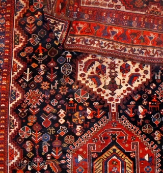 Antique fine quality pure wool Qashqaee carpet

Circa   1920



Size: 290x180 cm

P.O.R




                     