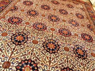 Large antique Bakhtiyar carpet 

615x410cm 

P.O.R 

                          