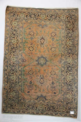 Tabriz Carpet id: 1063NB Size: 203x141Thickness approx: 14 mm Made around: 1910 Pile: Wool                   