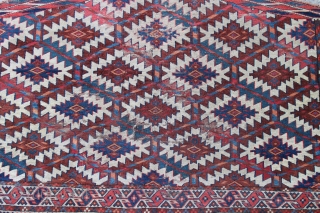 Turkmen Asmalik 123 x 77 cm , fine quality , has some age ware                   