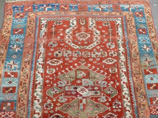 Turkish rug 205x163cm, beautiful colors                            