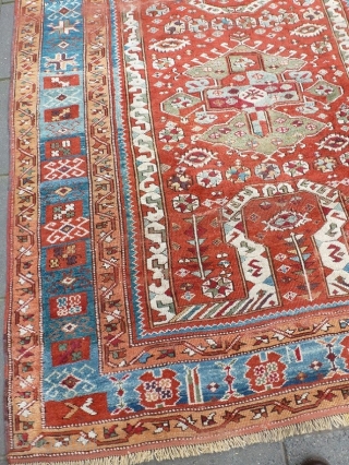 Turkish rug 205x163cm, beautiful colors                            