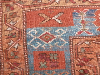 Turkish rug 205x163cm, beautiful colors                            