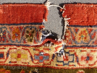 Antique Ziegler 395x280cm , in distressed condition but absolutely a beautiful and elegant rug                   