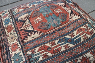 Shahsavan bag 55 x 55 cm, ,Fine weave, natural colours, condition is good                    