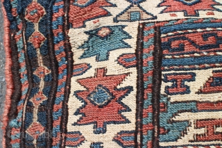Shahsavan bag 55 x 55 cm, ,Fine weave, natural colours, condition is good                    