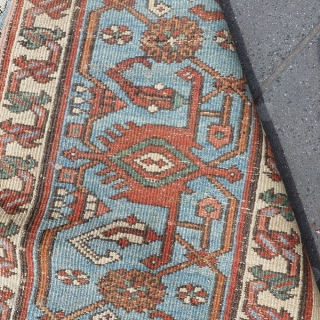 Beautiful Antique Serapi 555 x 355 cm, elegant rug                        