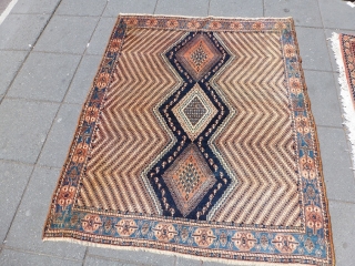 a fine Afshar(130x155cm),beautiful design, excellent condition                           