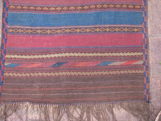 This is a nice beluch runner all natural colors very nice weave and silky soft wool                 