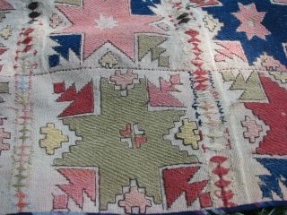 here is an old laqi needlework  wool on wool                       