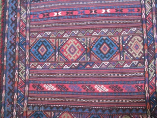 This is a kurdish sumak grain sack                          