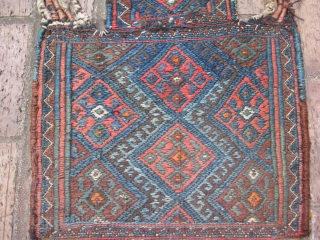 Here is a nice sumak salt bag with nice colors in a good condition                   