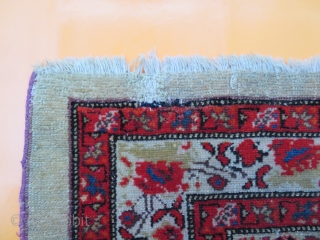 Antique Malayer on camel background.

203 x 130 cm

Circa 1900

Well preserved with little border damage (check photos)                 