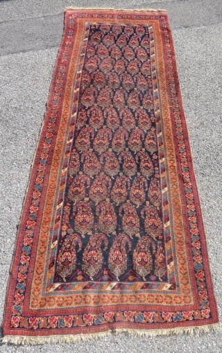 Afshar on wool foundations

Lovely colours

285 x 102 cm

Circa 1900

To EU shipping from France: no custom charges                 