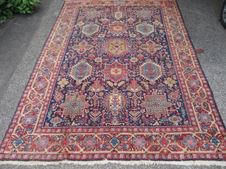 Antique Karadjeh main carpet 

302 x 217 cm

Few moth damage at one end.

Smooth price.                   