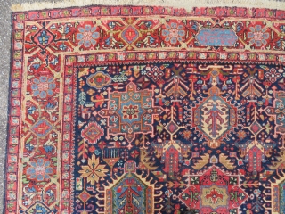 Antique Karadjeh main carpet 

302 x 217 cm

Few moth damage at one end.

Smooth price.                   