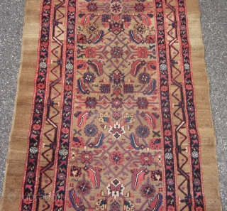 ANTIQUE SARAB HAMADAN LONG RUG
450 CM X 100 CM
SOME WEAR. REFER TO PHOTOS                    