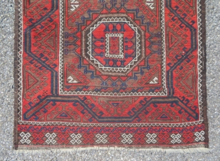 Antique Baluch

Fair condition.

174 cm x 88 cm

Smooth price                         