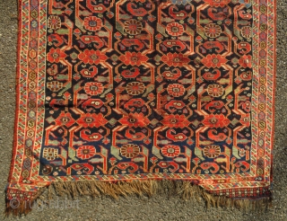 Antique Afshar carpet

Part of end border missing
 
168 x 107 cm
                      