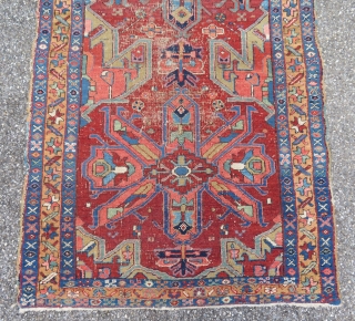 Antique Heriz Karadjeh runner

103 x 427 cm

To EU shipping from France: no custom charges 

                  