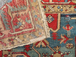 Antique north-west persian carpet.

357 x 287 cm

                          