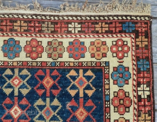 Late 19th Century Caucasian Rug 3.5 Ft. x 5 Ft.
This is the type of textile well-suited for wall display. Essentially the attributes that make this Caucasian rug so attractive are all still  ...