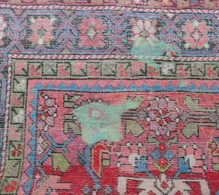 Antique Caucasian Rug-Runner -Shirvan 3.5 Ft. x 10 Ft.
This antique all wool Caucasian runner is in very good to excellent condition. It has a nice even pile except the black wool in  ...