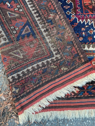 Yaqub Khani Timuri Baluch main carpet from the Douglas collection.