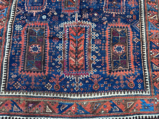 Yaqub Khani Timuri Baluch main carpet from the Douglas collection.