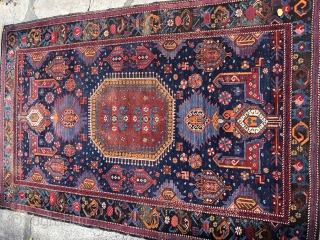 Kuba rug  Nice colors with corroded brun                         